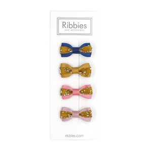 Set mit 4 Liberty Bows - Capel Senf