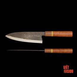 VIET FUSION Cuchillo de cocina asiático NAU, longitud de la hoja 16,5 cm