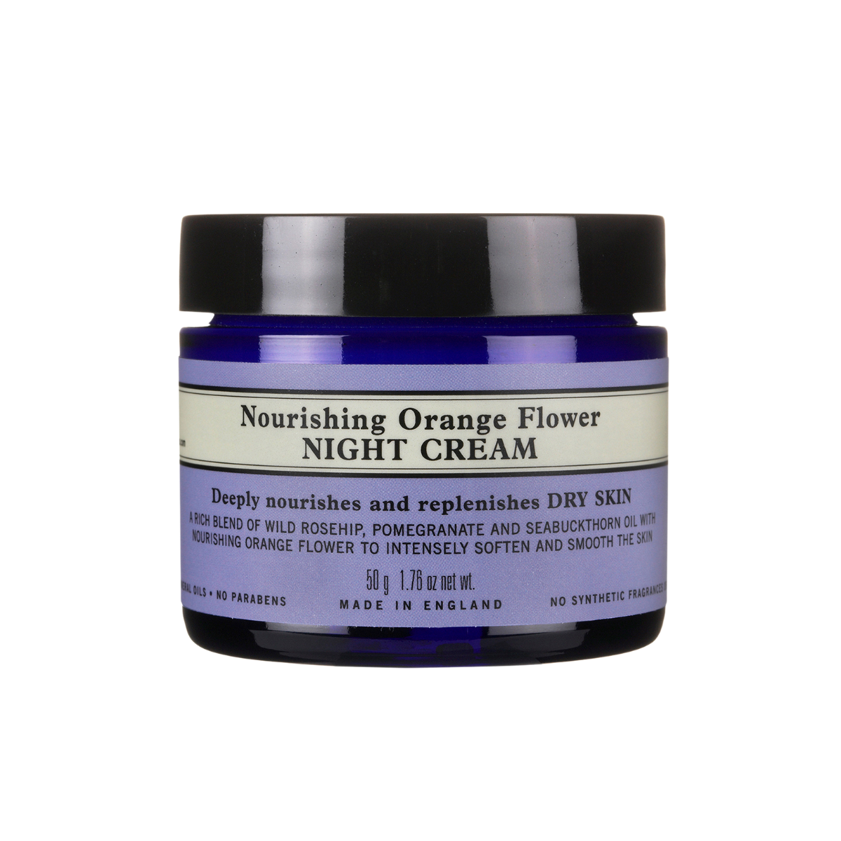 Neal's Yard Remedies - Odżywczy krem ​​na noc z kwiatami pomarańczy - 50 gr