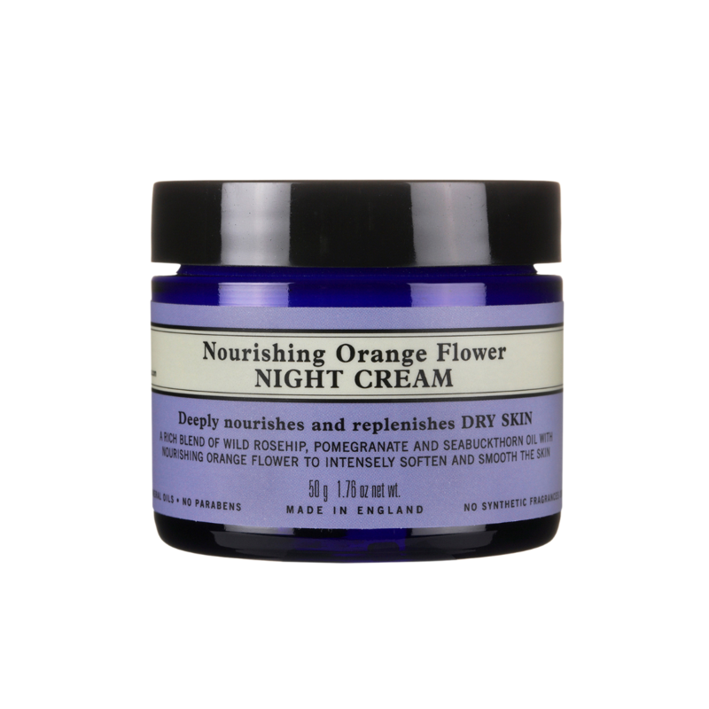 Neal's Yard Remedies - Odżywczy krem ​​na noc z kwiatami pomarańczy - 50 gr