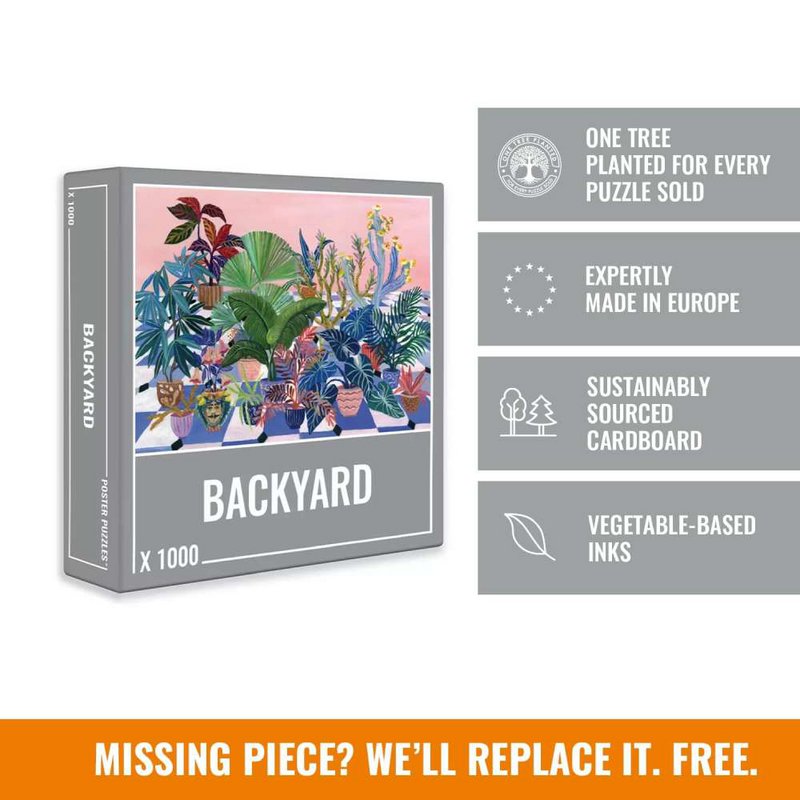 Backyard Jigsaw Puzzle (1000 pieces)
