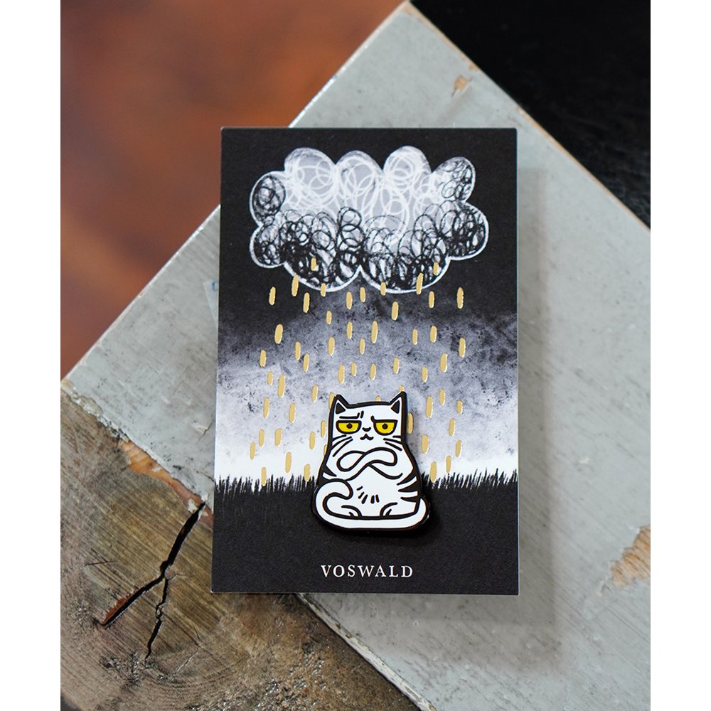 Cat – badge