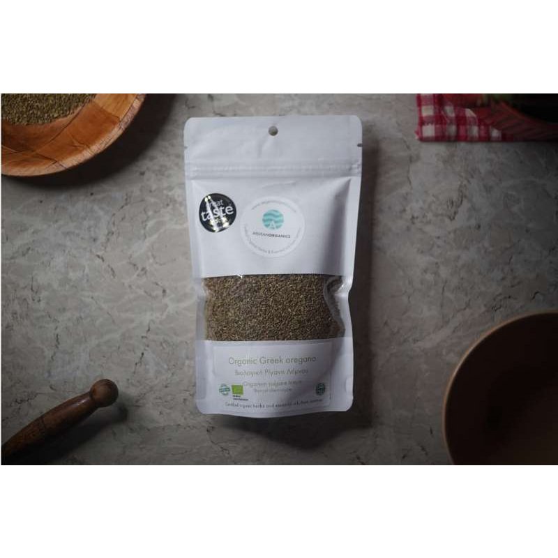 Organiczne oregano z greckich wysp Morza Egejskiego
