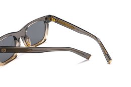 Walton & Mortimer Nr. 54: Transparente graue Sonnenbrille „Inferno“.
