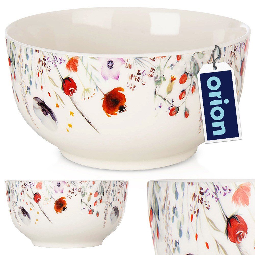 Schüssel Porzellan Mohn 13 cm, 500 ml