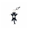 Keyring cat black