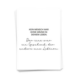 Nadie estaba en tu vida sin motivo - set de postcard 10 set