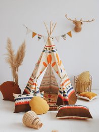 Tipi- und Matten-Set „Native Vibe“.