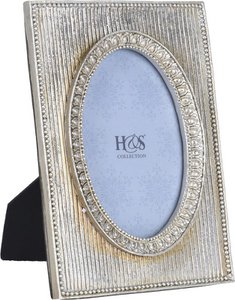 Fotorahmen 21cm Silber Champagner
