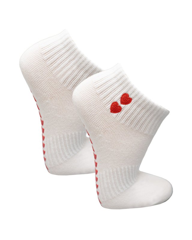 Calzini Yoga Pilates Antiscivolo Cuore Corti HomeOfSocks