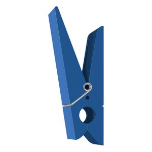 Hook CLAMP THEN! blue