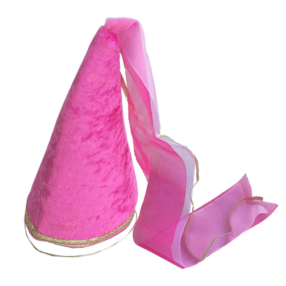 FAIRY CONE KROWN SAMT LILA - ST396