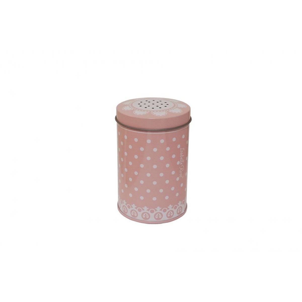 Cukiernica różowa w kropki 10 cm Isabelle Rose