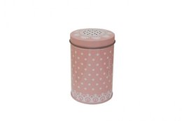 Cukiernica różowa w kropki 10 cm Isabelle Rose