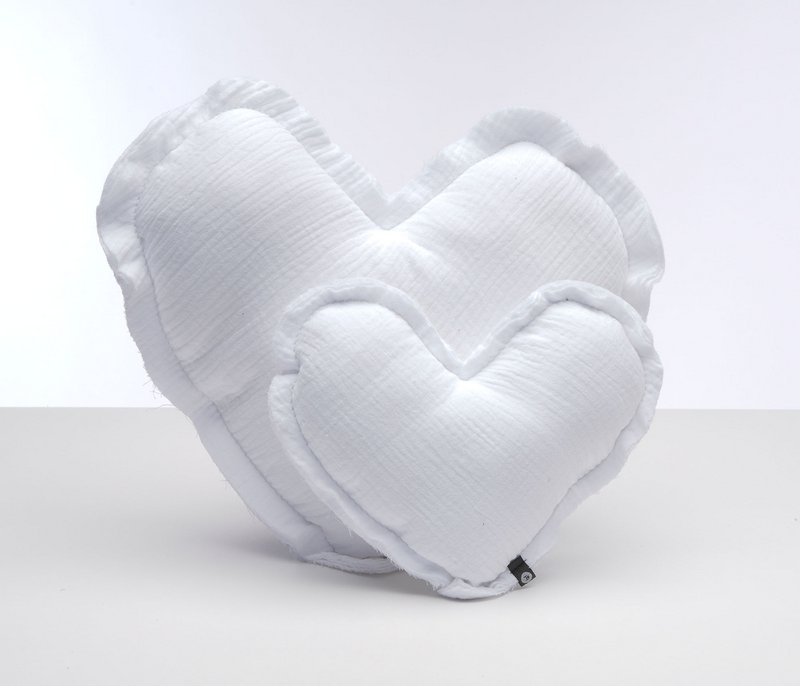 Muslin pude "Little Heart"