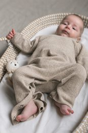 Jumpsuit Sky — Merino & Cashmere | Sand