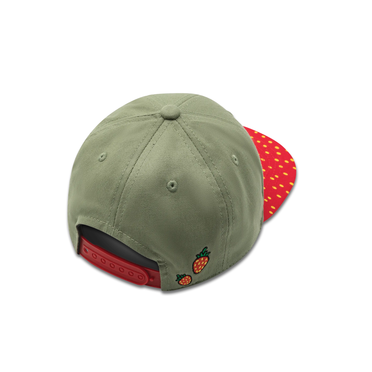 koaa – Der kleine Maulwurf "Erdbeere" – Snapback green/red