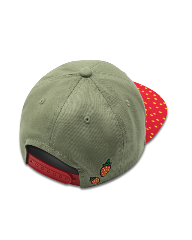 koaa – Der kleine Maulwurf "Erdbeere" – Snapback green/red