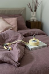 Woodrose Linen Duvet Cover set     