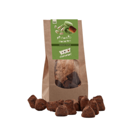 Truffes au chocolat de macaron de pistache - Sac biodégradable 130G