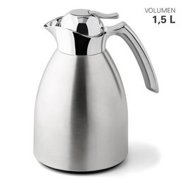 Vacuum jug stainless steel / glass 1.5 L