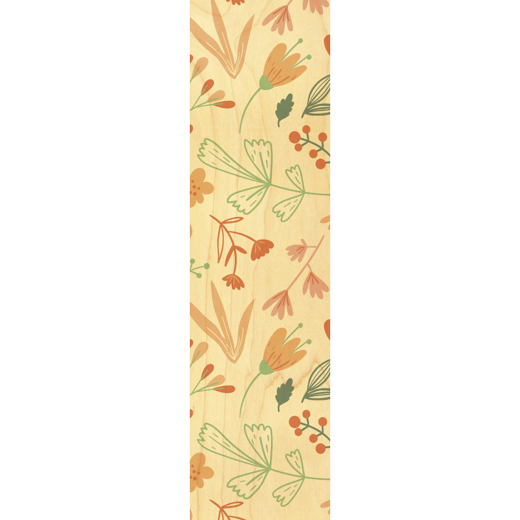 WOODEN BOOKMARK FLOWERS SPRING