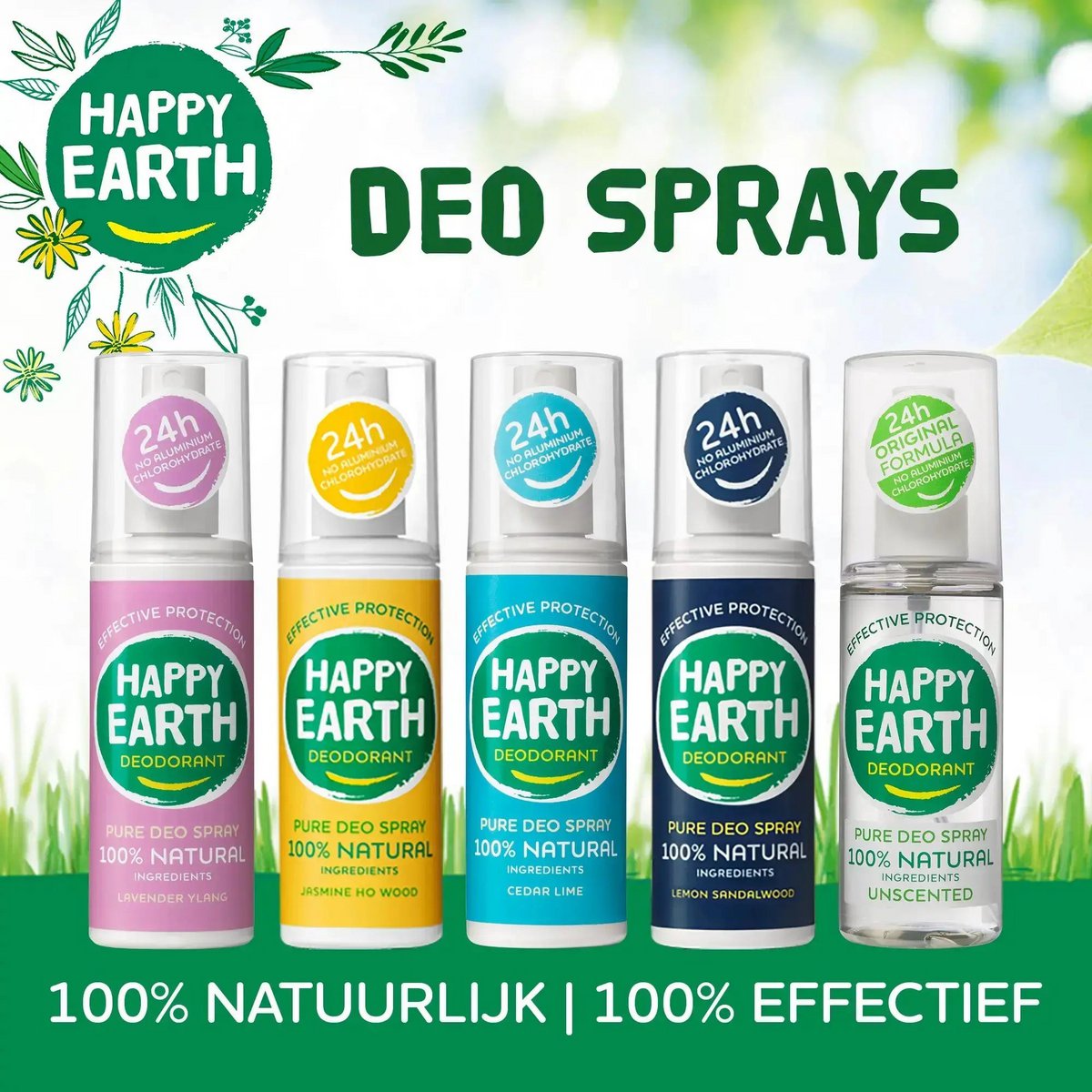 Natural Deodorant Spray Gurken Matcha