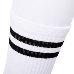 Athletic socks - Double stripes white/black