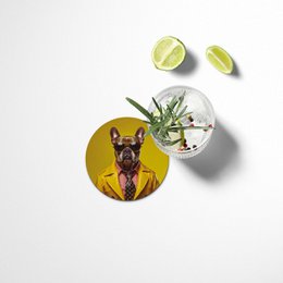 Funny Dog Coasters Set