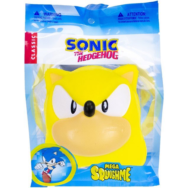 Mega Squishme Sous Licencja Offifirle Sonic The Hedgehog 4 Asortiments 15,5 x 22 cm
