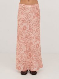 Gonna Sophia Pink Solar System stampata