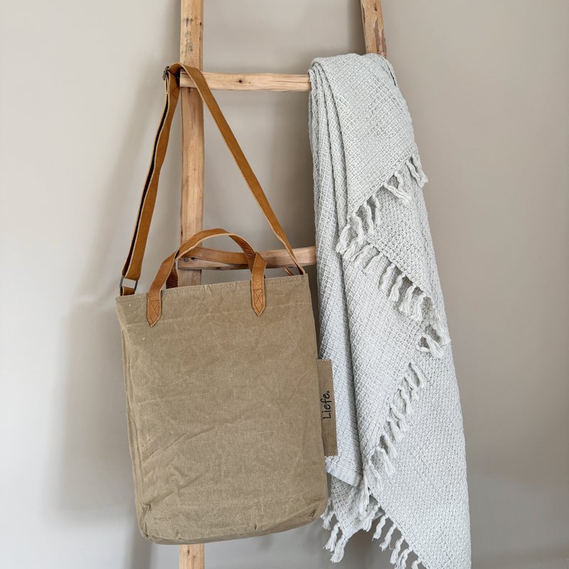 Vintage BucketBag (brown canvas) NEW BATCH