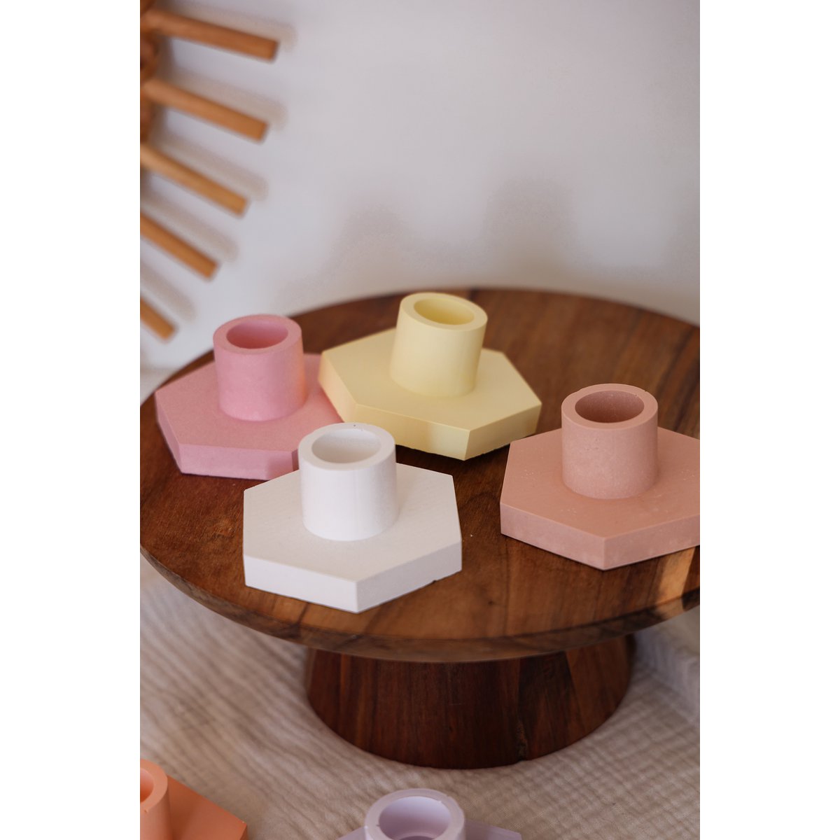 Candlestick hexagon