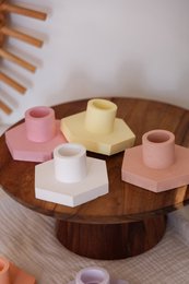 Candlestick hexagon