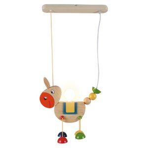 Child pendant lamp "donkey Dieter"