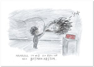 Postkarte "Nachts"