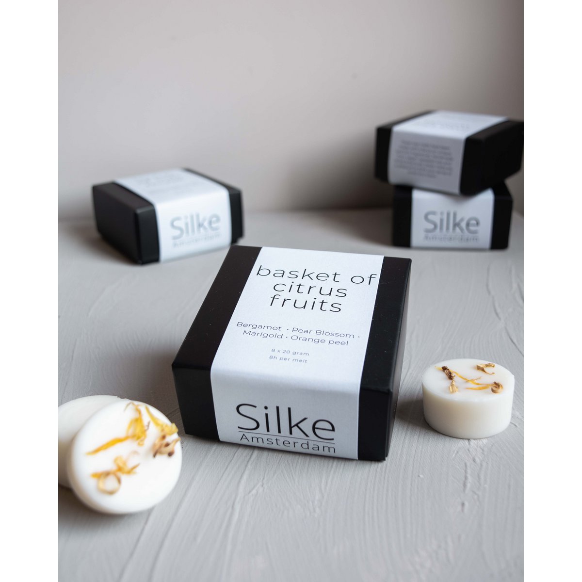 Waxmelts | Basket of citrus fruits | 8 pc | Fresh Scent