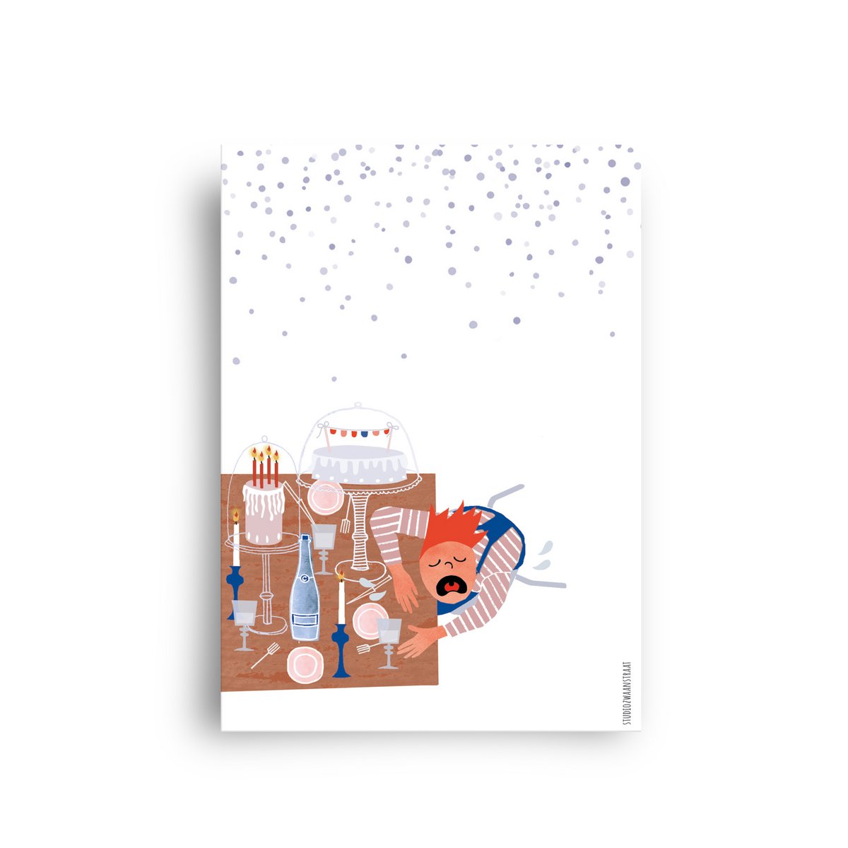 Postkarte "Es ist meine Party ..."