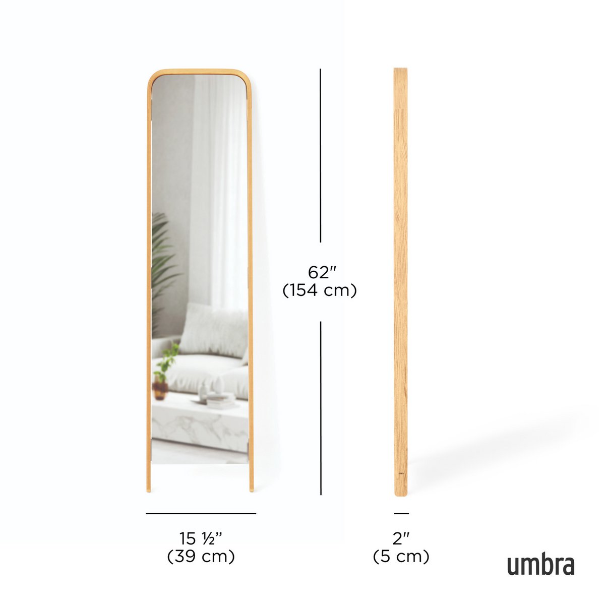 Bellwood Leaning Mirror
