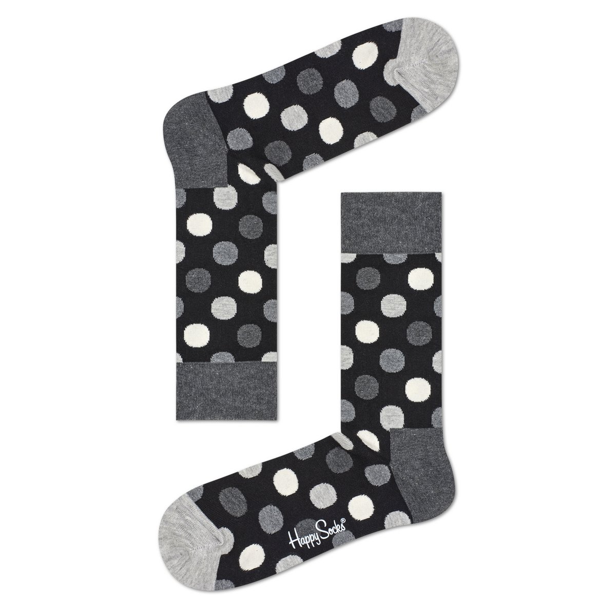 Happy Socks XBLW09-9003 Zwart & Wit Geschenkdoos