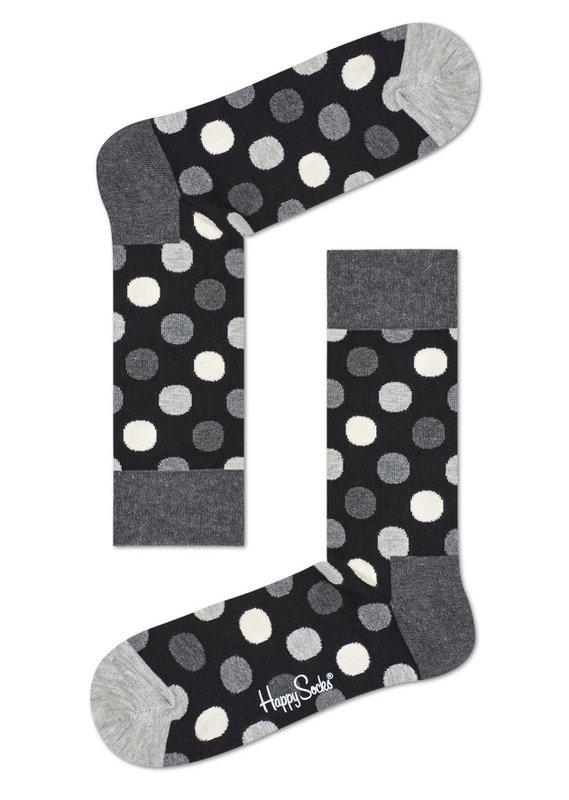 Happy Socks XBLW09-9003 Sort & hvid gaveæske