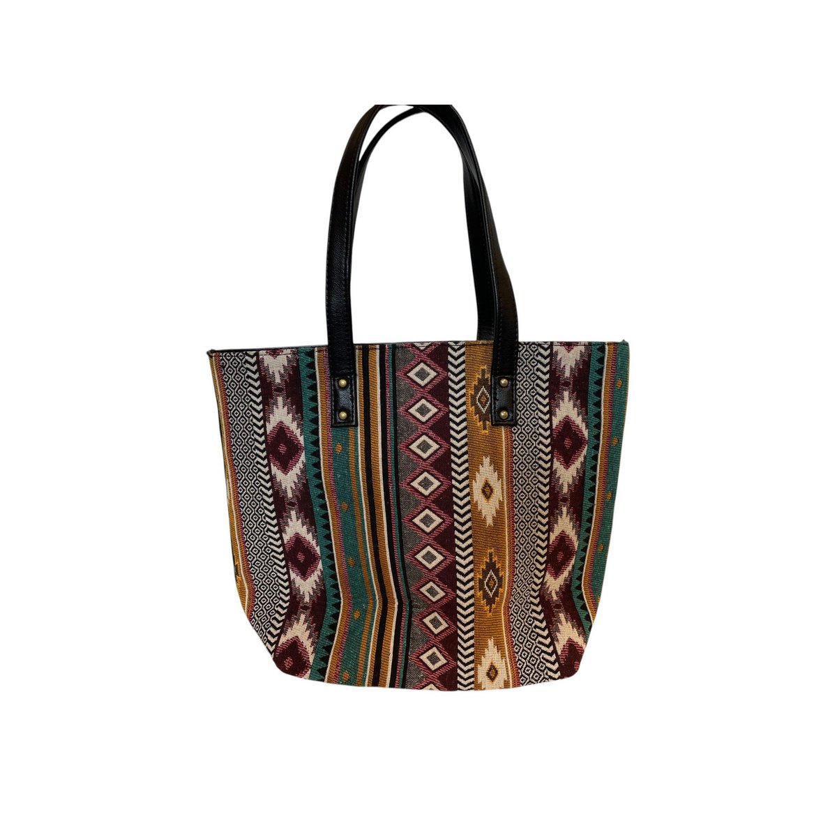 Tas Dames Shopper Ziemny