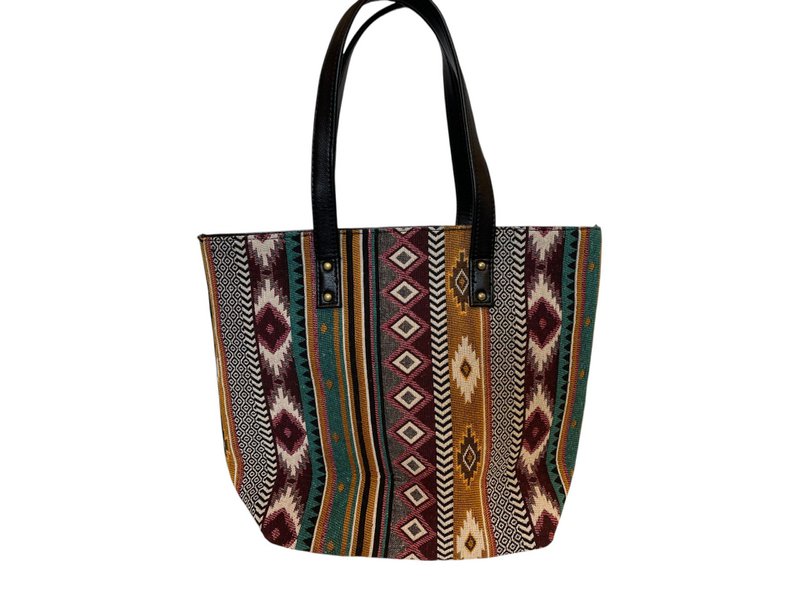 Tas Dames Shopper Ziemny