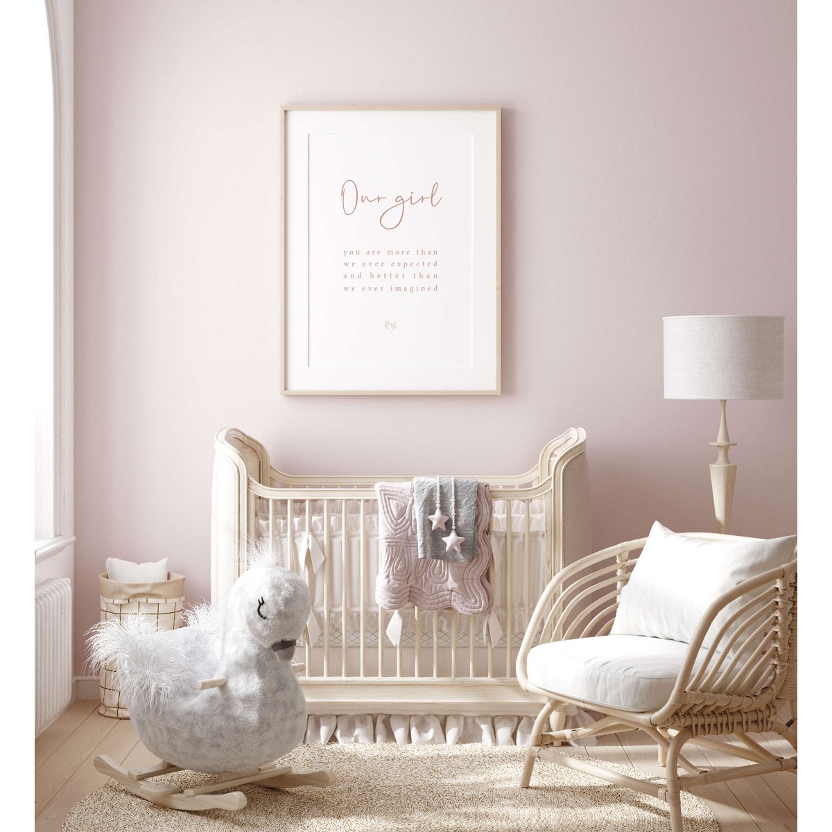 Alphabet poster, pink bow girls room print, classic alphabet poster, girls room poster, girls room poster, girls room print, girls nursery print, girls room decoration