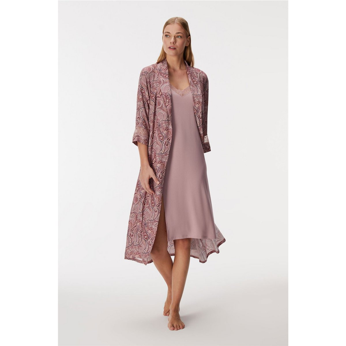 Allium 11345 damesjurk en nachtdress set