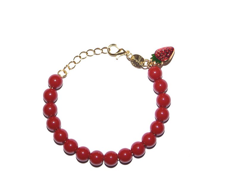 Armkettchen Strawberry Colour Ball