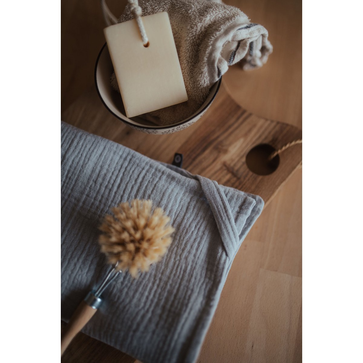 Torchon en mousseline (lot de 2)