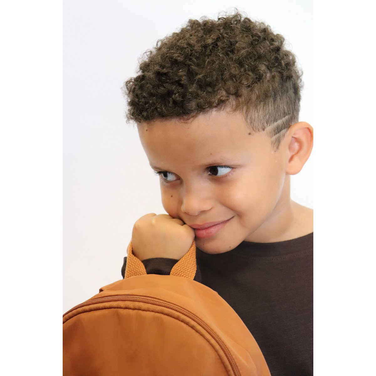 Animal fashion rugzak voor kinderen de leeuw - MEERA Bronze