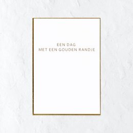 En dag med guldkant