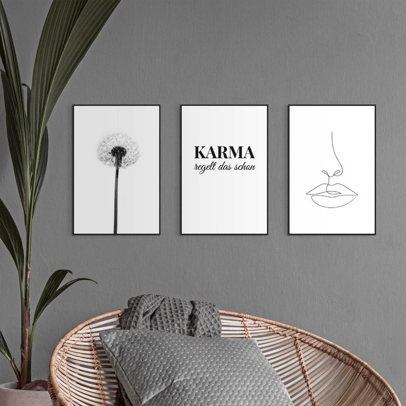 Set de pintura Slim Frame Arte Moderno 30x20